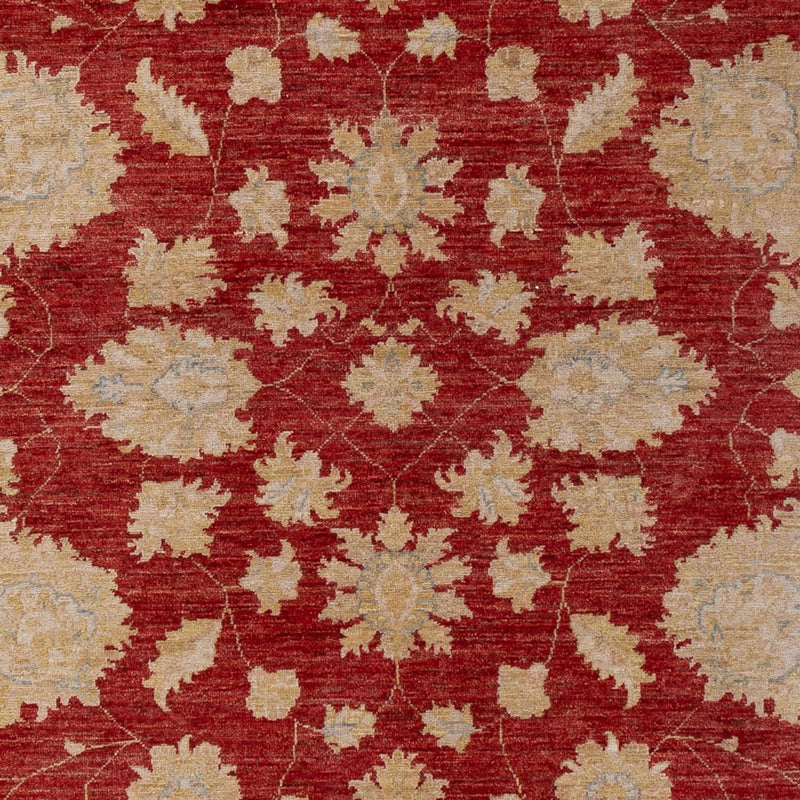 Ziegler Teppich - 295 x 201 cm - dunkelrot