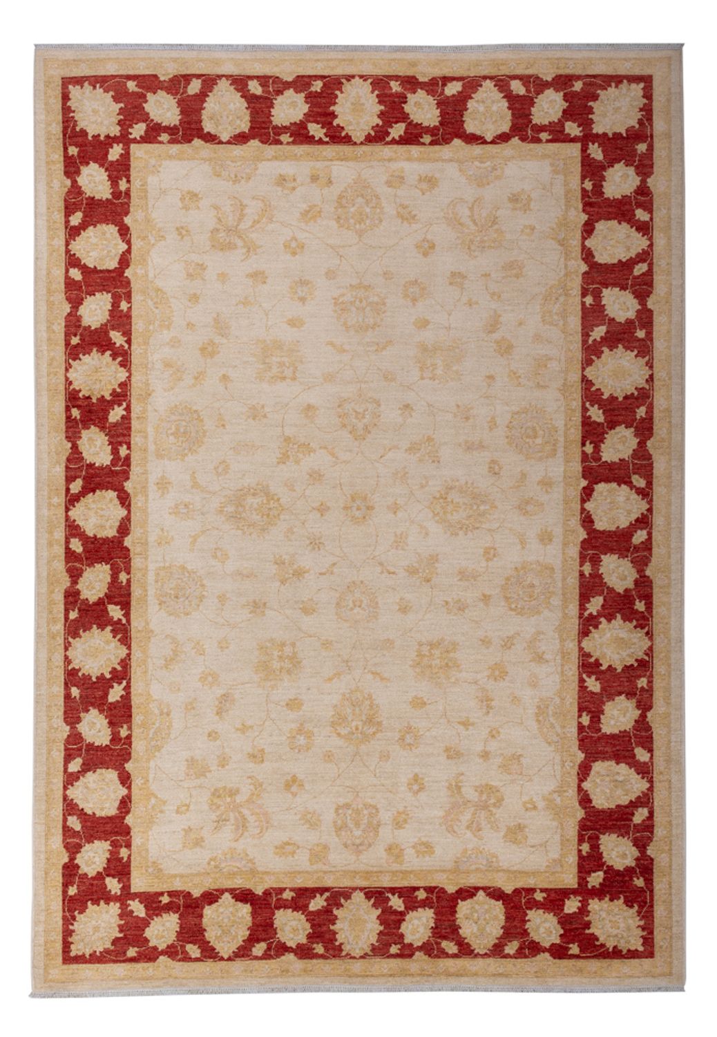 Ziegler Teppich - 296 x 202 cm - beige