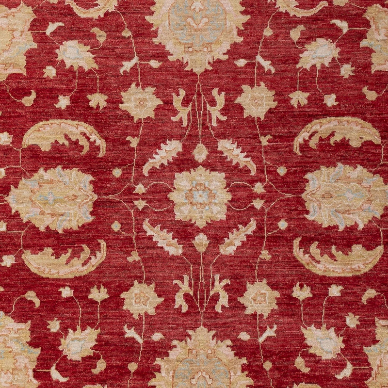 Ziegler Teppich - 303 x 204 cm - dunkelrot