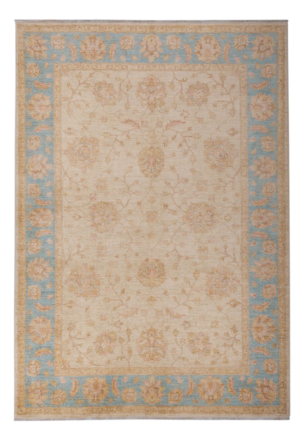 Ziegler Teppich - 293 x 208 cm - beige