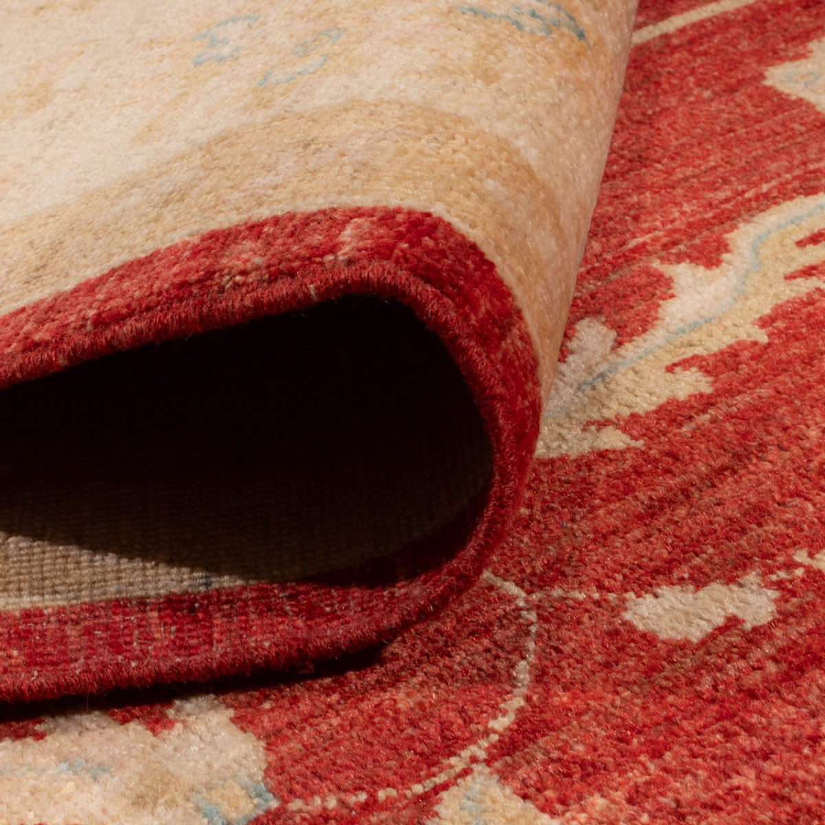 Ziegler Teppich - 290 x 204 cm - dunkelrot