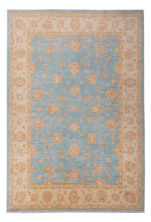 Ziegler Teppich - 298 x 206 cm - hellblau