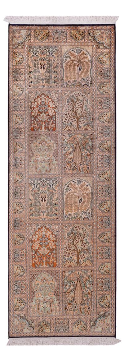 Kaschmir Seide Teppich 79x237cm - Orientteppich