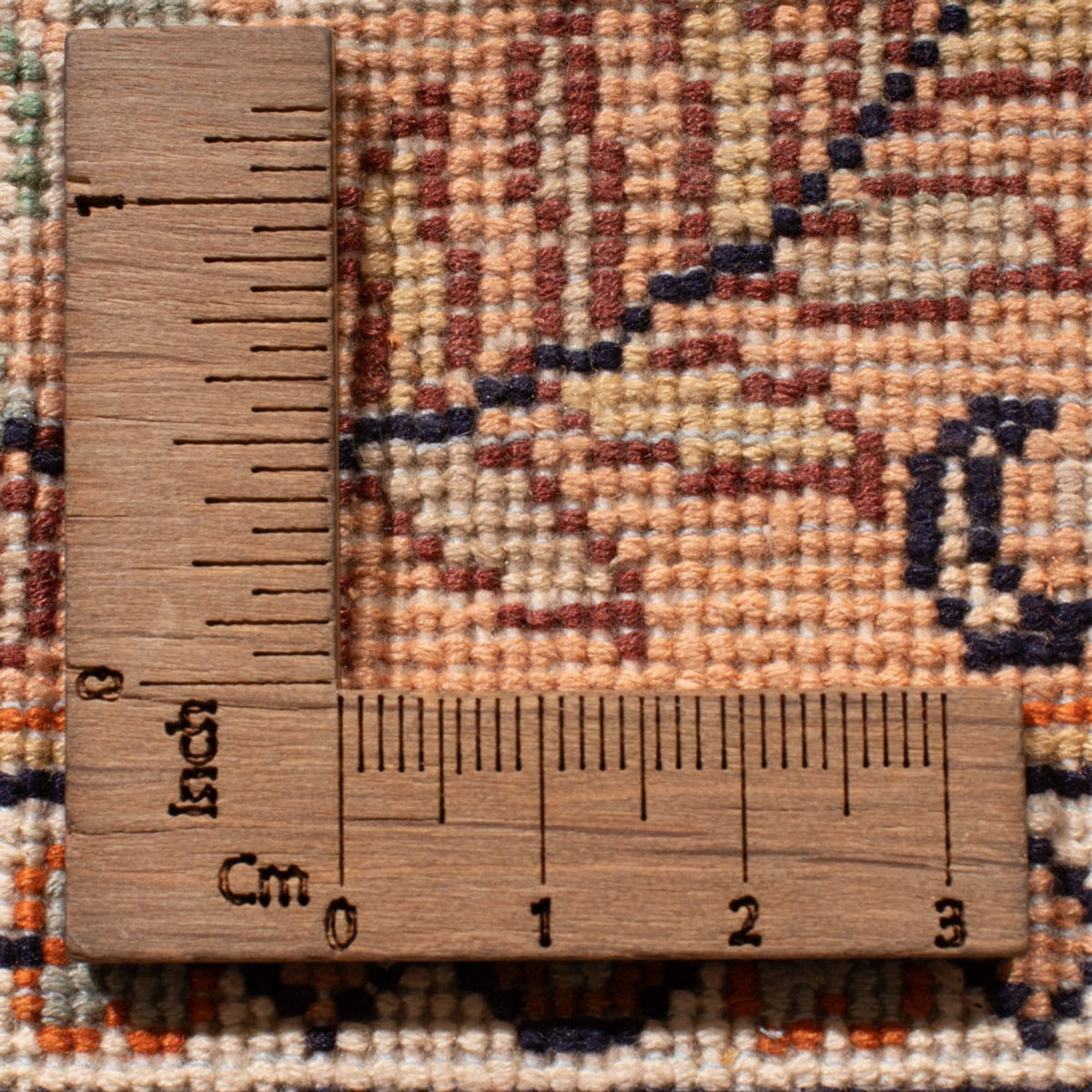 Läufer Seiden - Kaschmir Seide - 307 x 81 cm - beige