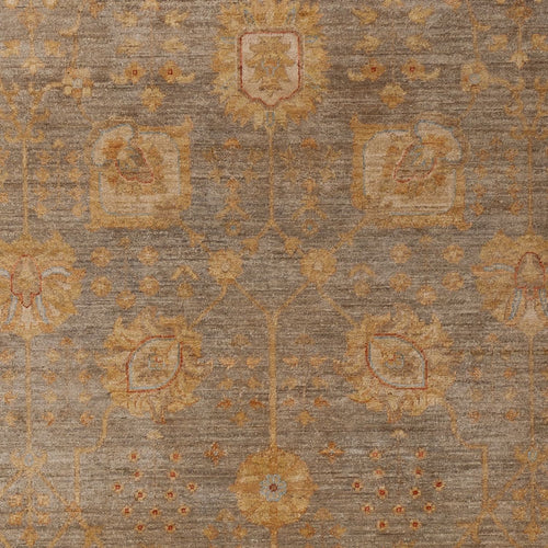 Ziegler Teppich - Modern - 300 x 204 cm - dunkelbeige