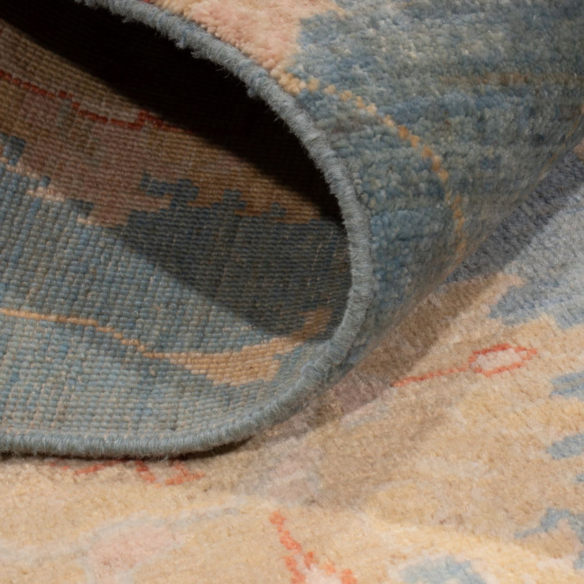 Ziegler Teppich - Modern - 300 x 206 cm - blau