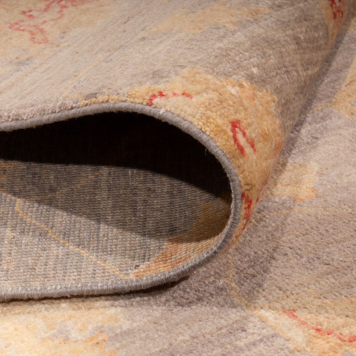 Ziegler Teppich - Modern - 296 x 206 cm - dunkelgrau