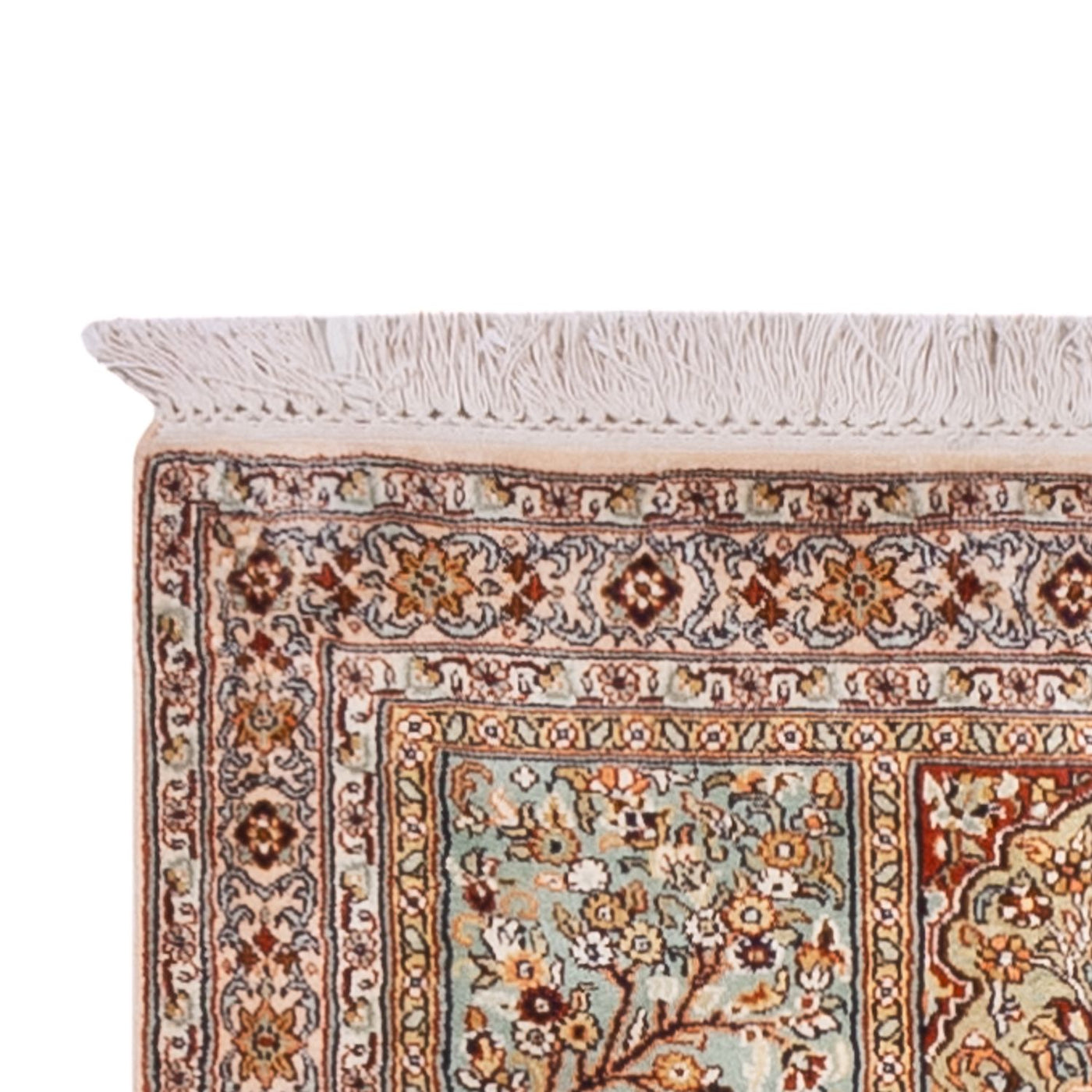 Kaschmir Seide Teppich 287x80cm - Orientteppich