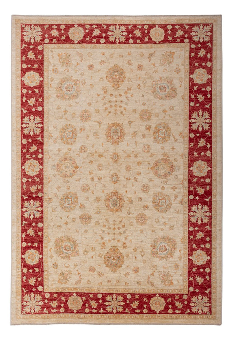 Ziegler Teppich - 299 x 205 cm - beige