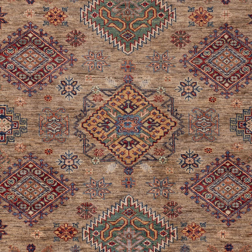 Ziegler Teppich - Kazak - 295 x 204 cm - dunkelbeige