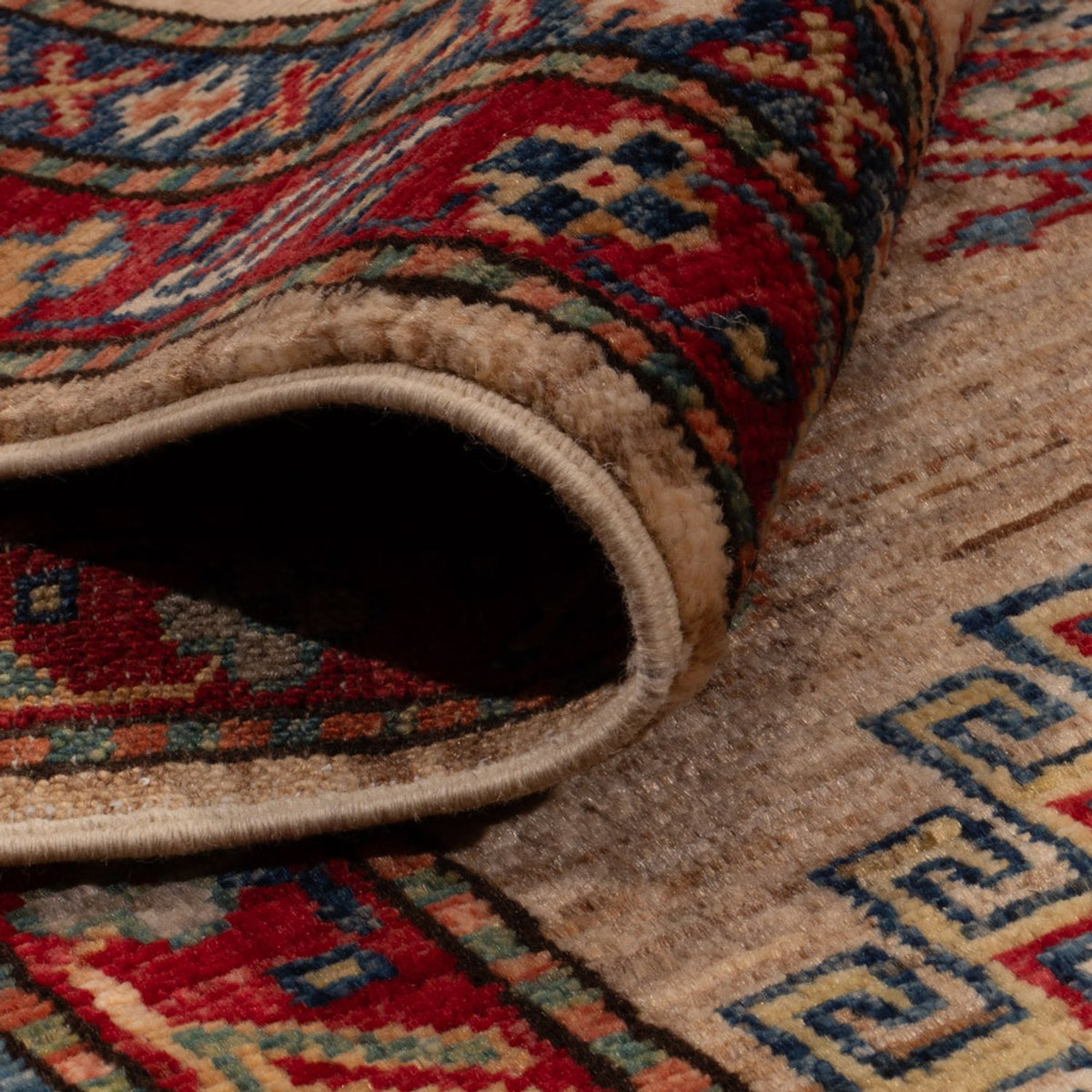 Ziegler Teppich - Kazak - 295 x 204 cm - dunkelbeige