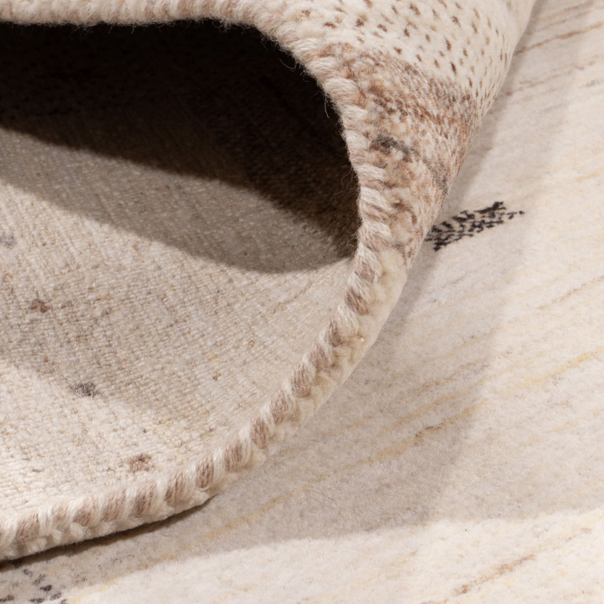 Gabbeh Teppich - Loribaft Indus - 300 x 206 cm - creme