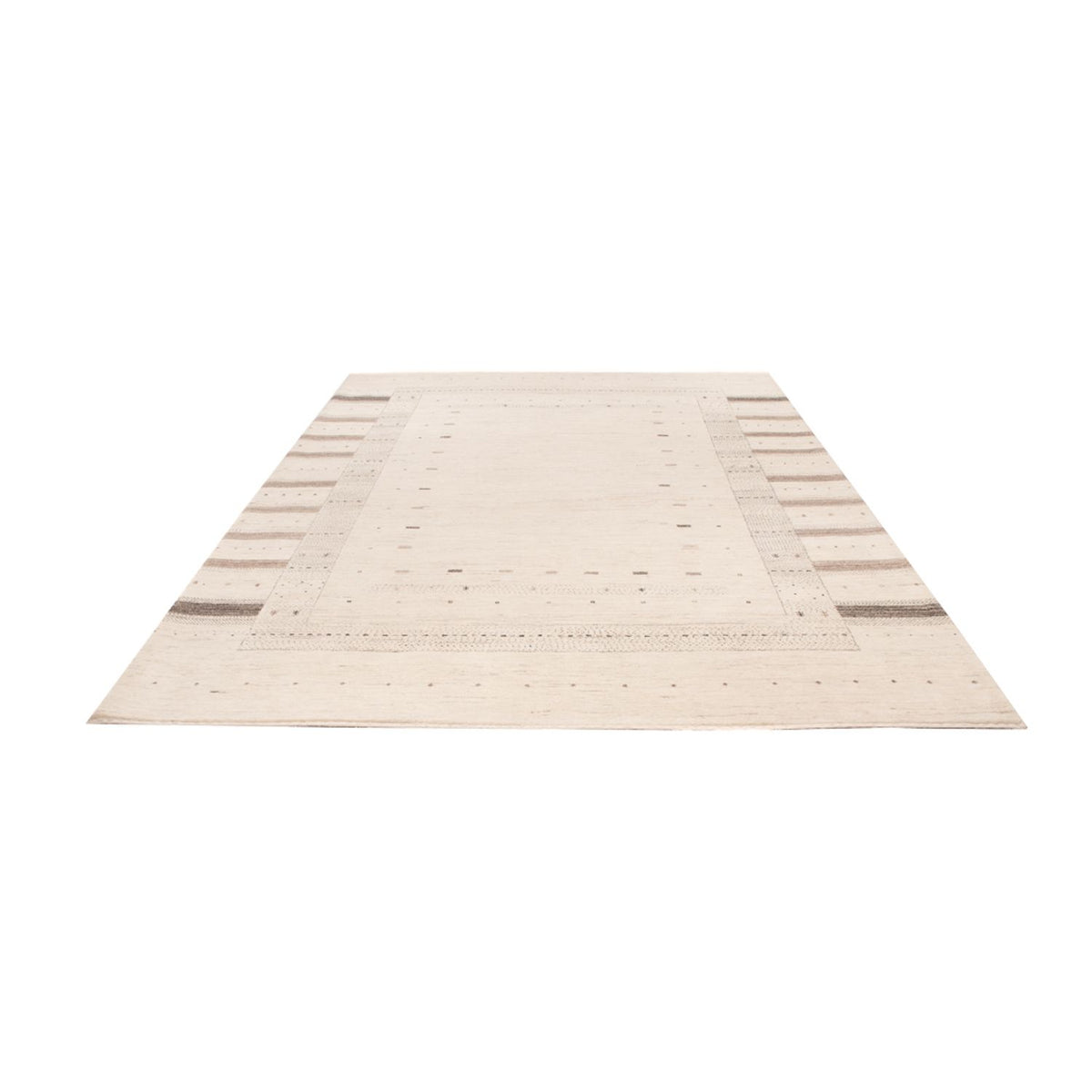 Gabbeh Teppich - Loribaft Indus - 300 x 206 cm - creme