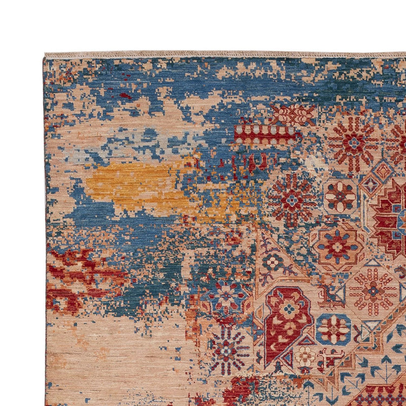 Designer Teppich - 306 x 208 cm - mehrfarbig