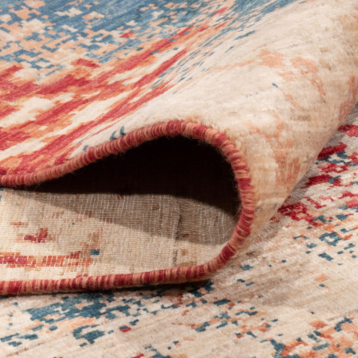 Designer Teppich - 289 x 204 cm - mehrfarbig