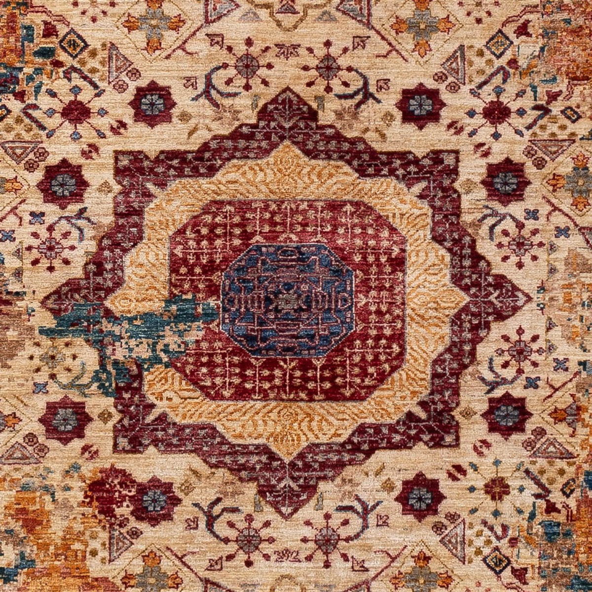 Designer Teppich - 295 x 206 cm - mehrfarbig