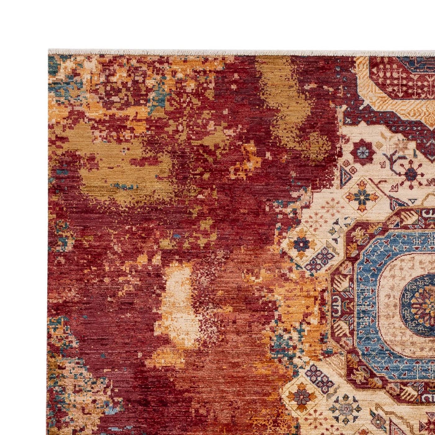 Designer Teppich - 295 x 206 cm - mehrfarbig