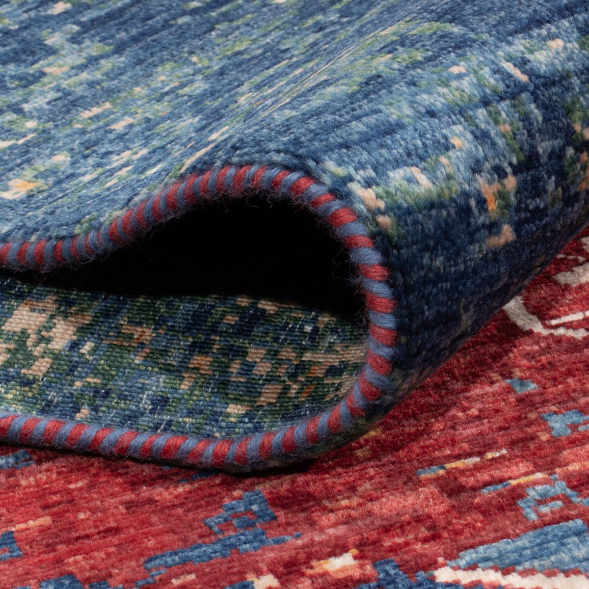 Designer Teppich - 288 x 247 cm - mehrfarbig