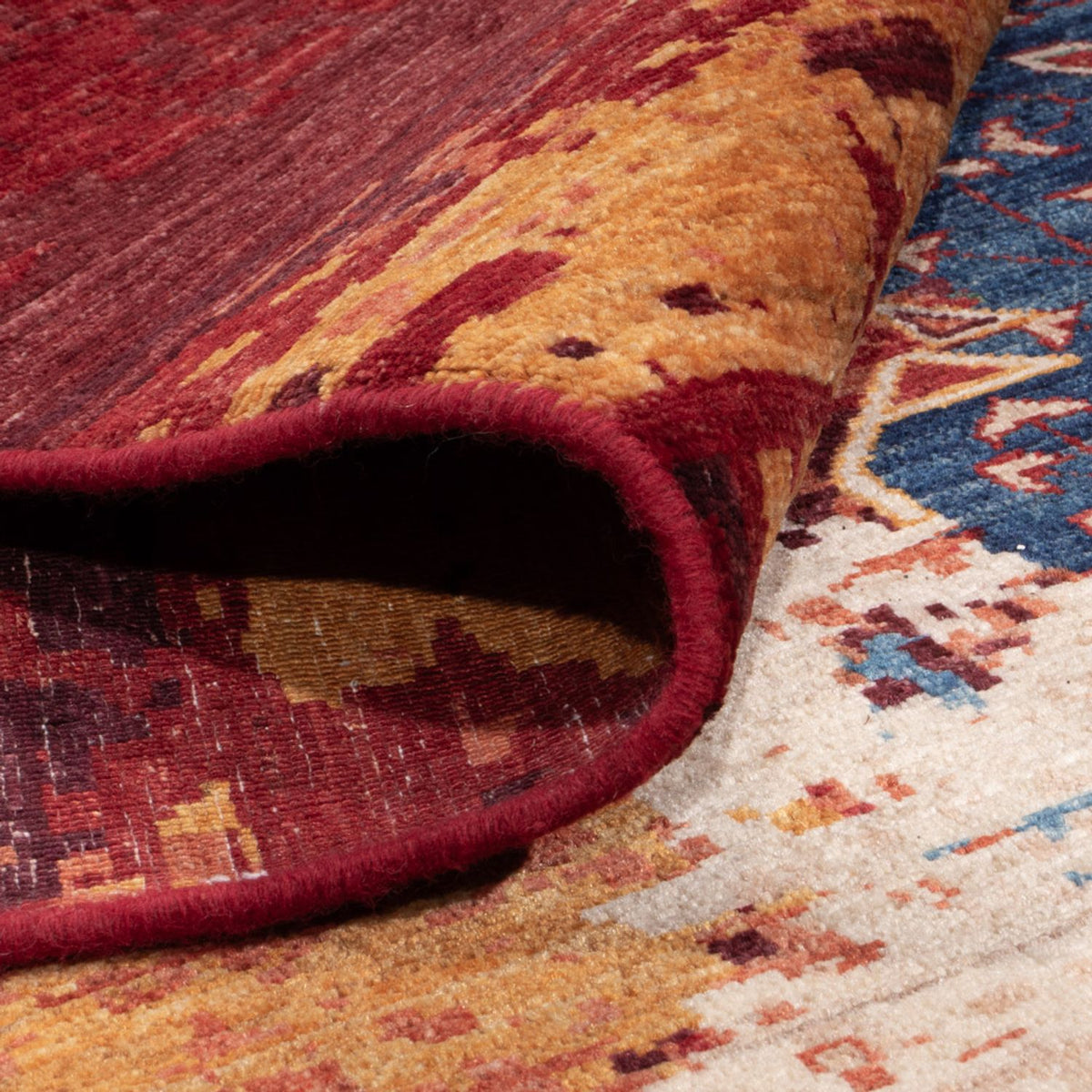 Designer Teppich - 304 x 237 cm - mehrfarbig