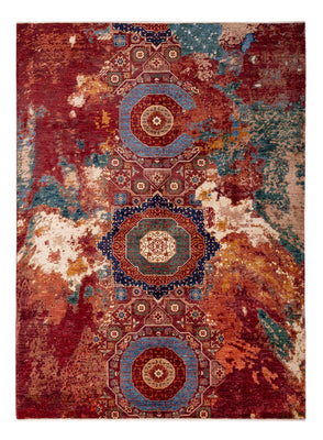 Designer Teppich - 297 x 211 cm - mehrfarbig