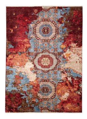 Designer Teppich - 237 x 175 cm - mehrfarbig