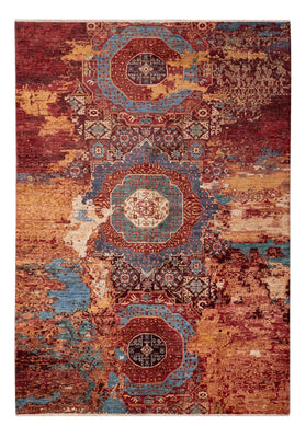 Designer Teppich - 248 x 172 cm - mehrfarbig
