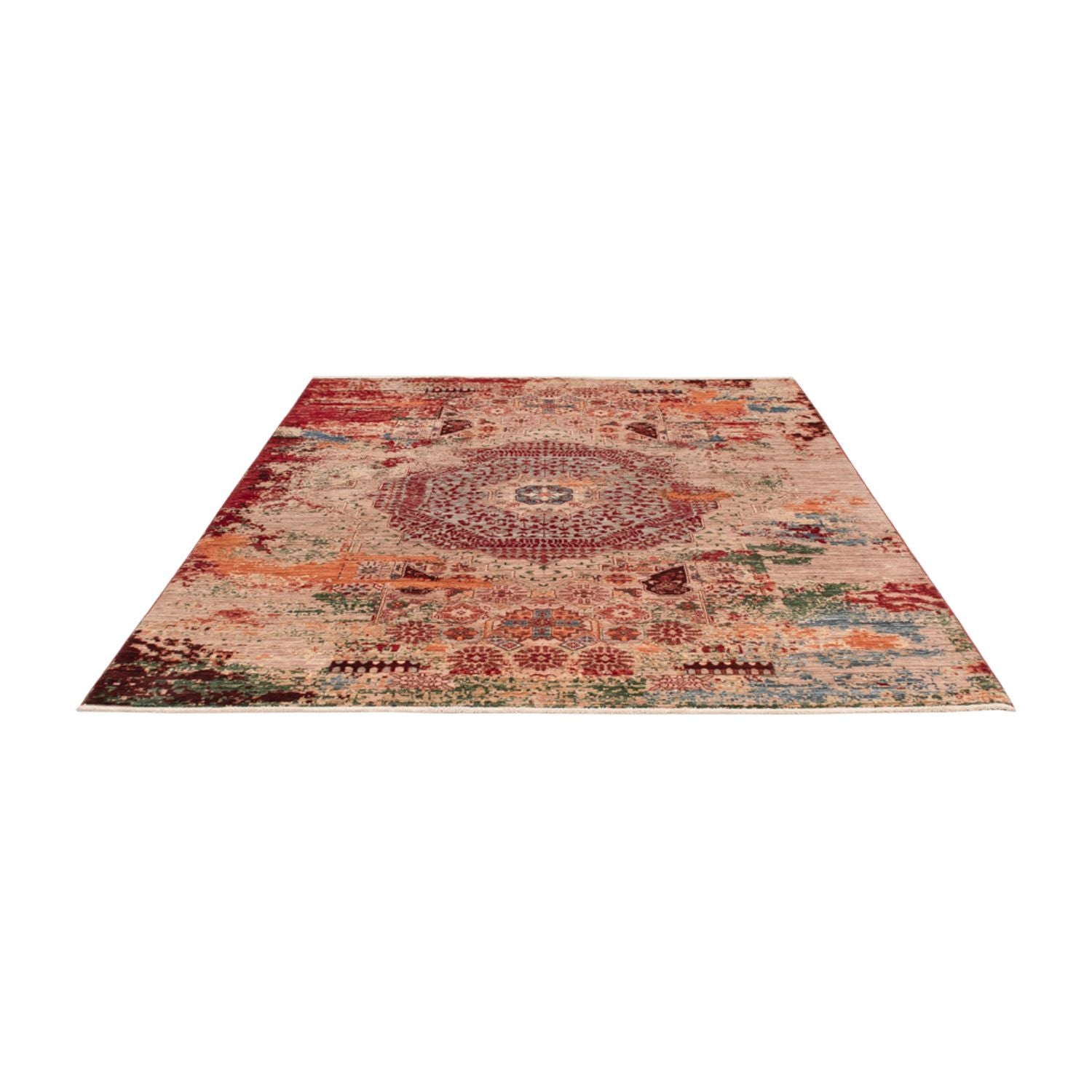 Designer Teppich - 236 x 169 cm - mehrfarbig