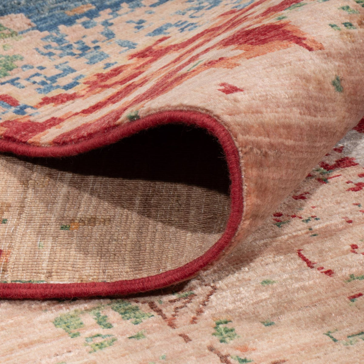 Designer Teppich - 239 x 175 cm - mehrfarbig