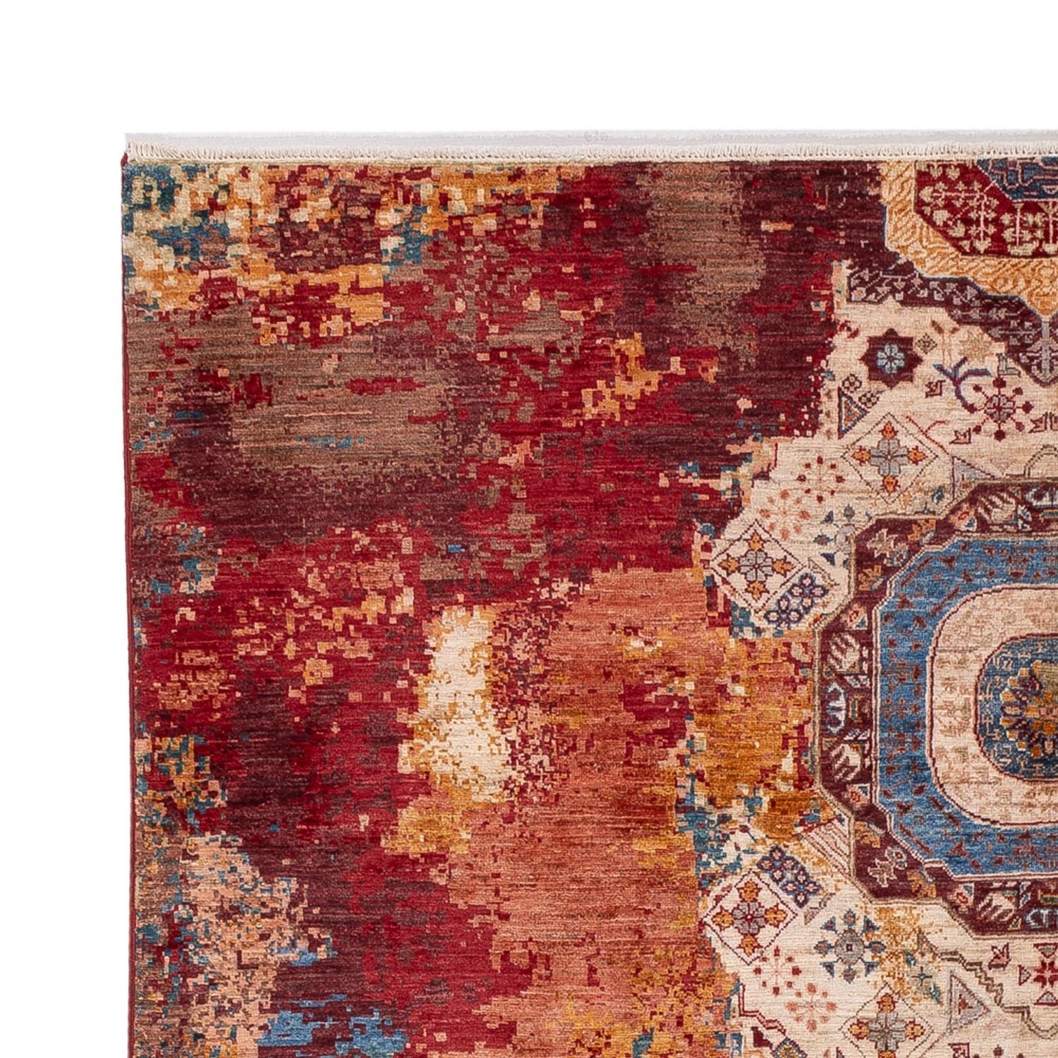Designer Teppich - 238 x 173 cm - mehrfarbig