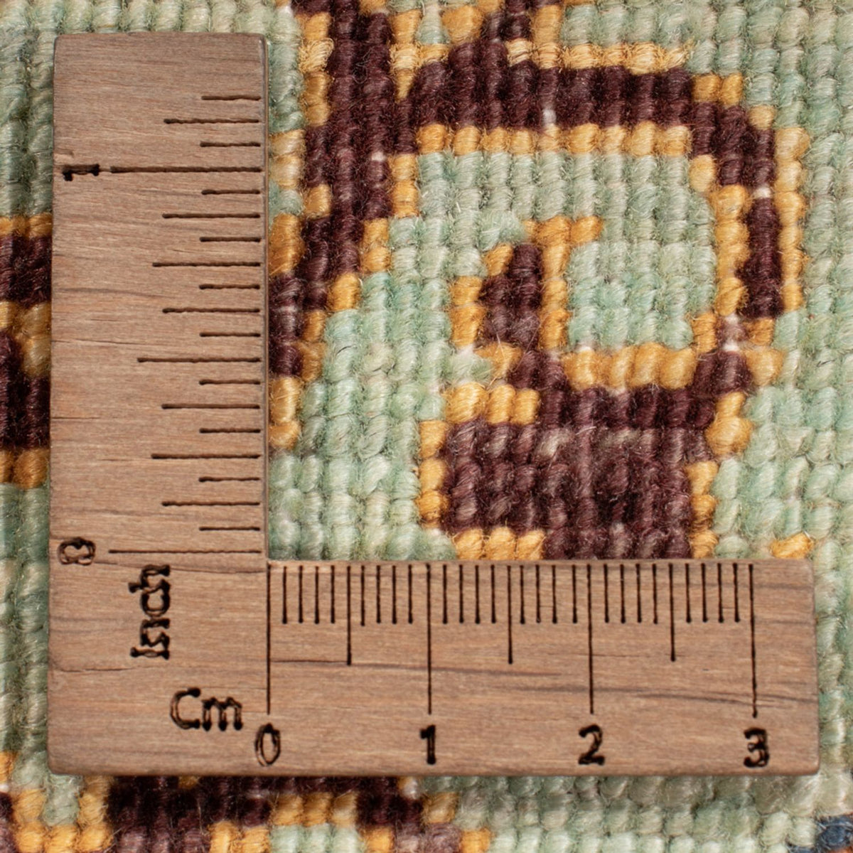 Ziegler Teppich - Ariana - 251 x 204 cm - minzgrün