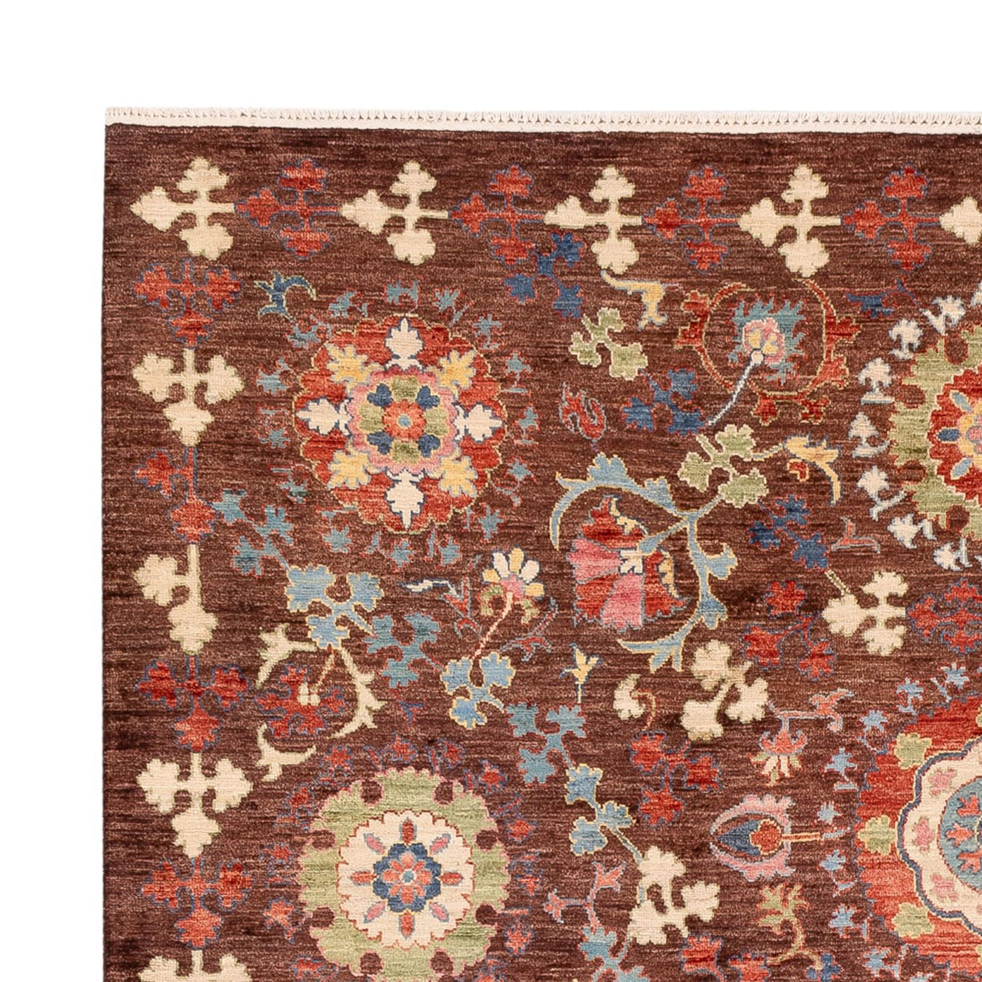 Ziegler Teppich - Ariana - 244 x 191 cm - dunkelbraun