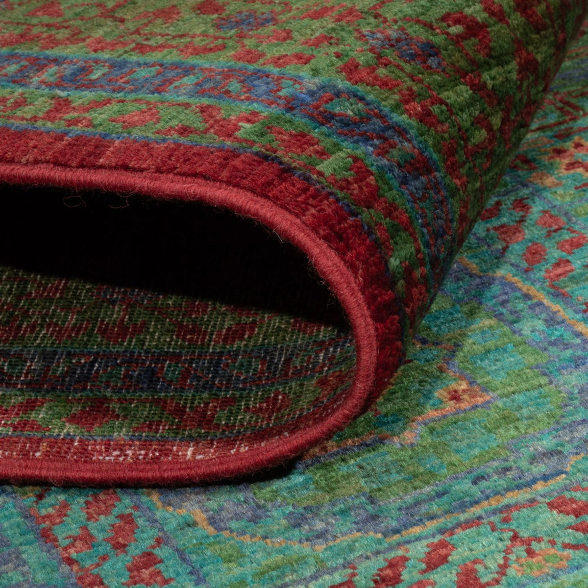 Ziegler Teppich - Ariana - 207 x 151 cm - grün