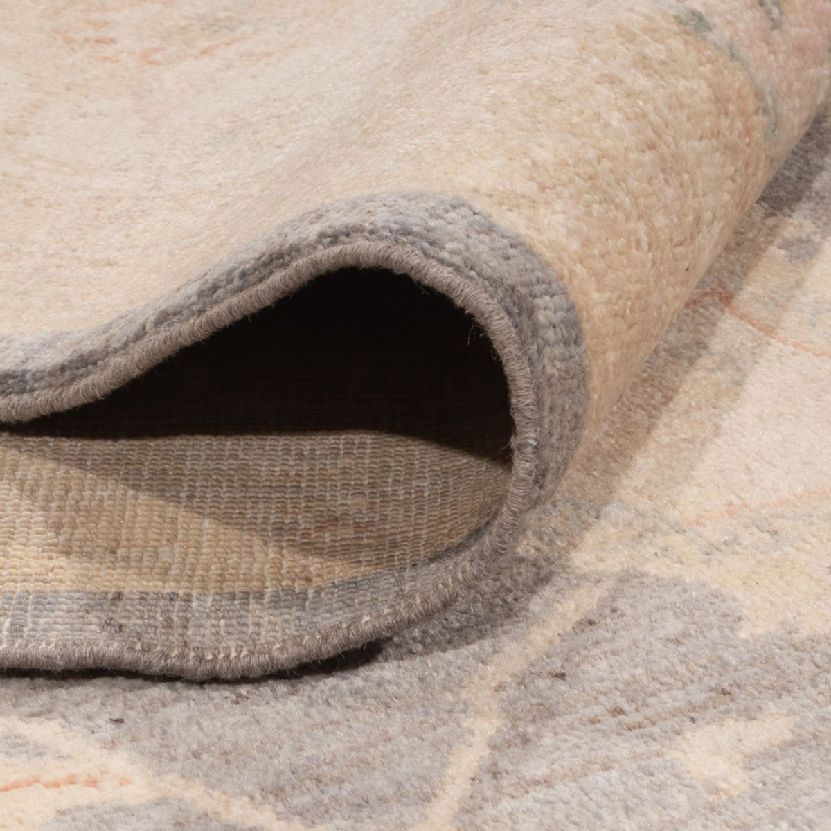 Ziegler Teppich - 305 x 253 cm - grau