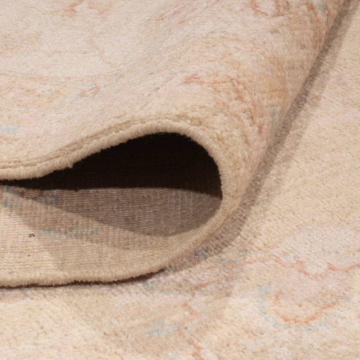 Ziegler Teppich - 306 x 257 cm - olivgrün