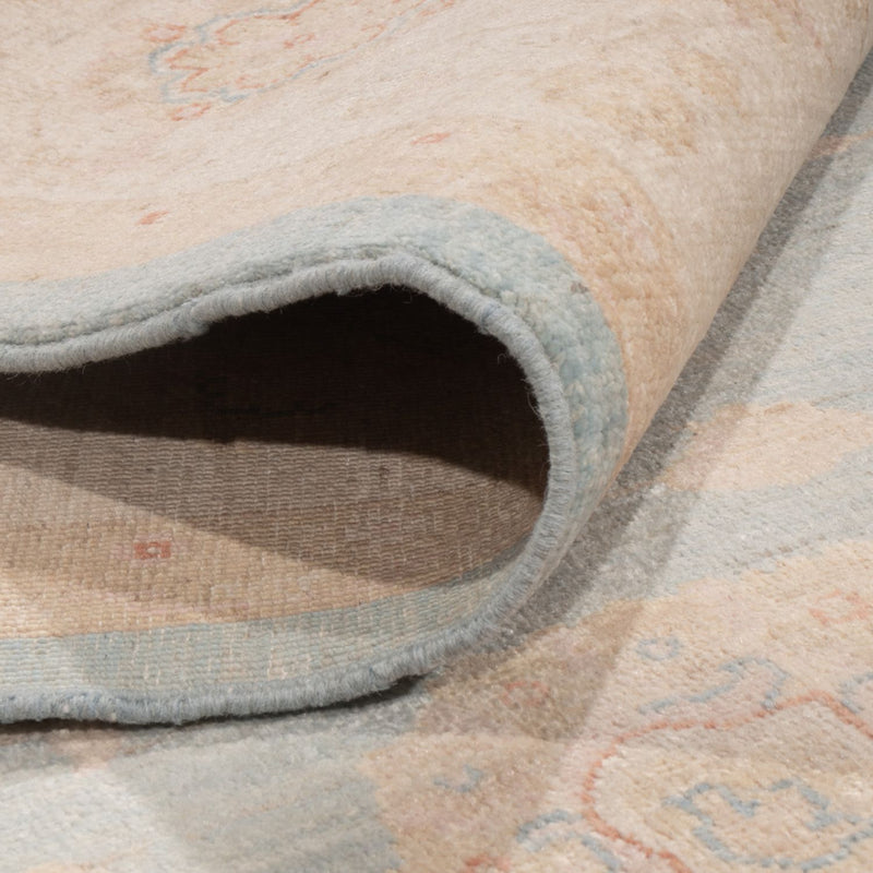 Ziegler Teppich - 295 x 256 cm - hellblau