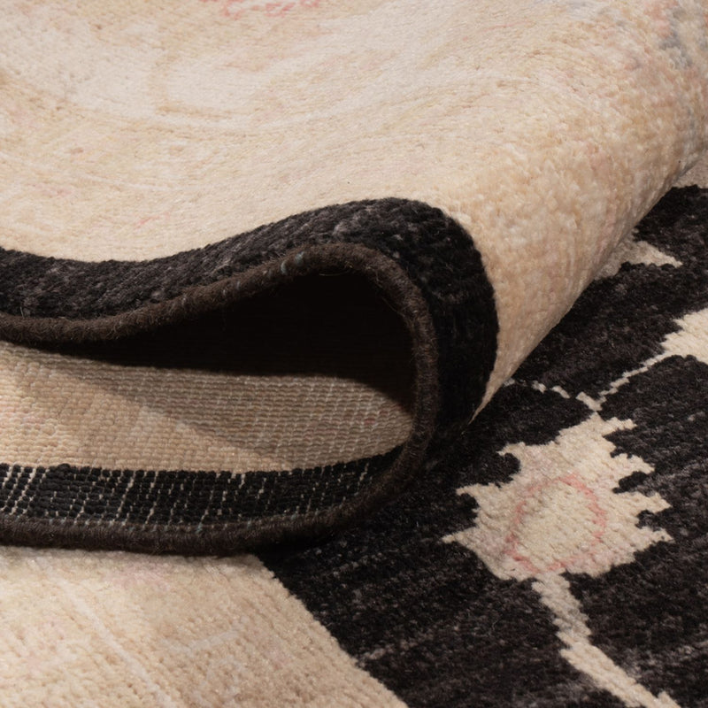 Ziegler Teppich - 300 x 252 cm - schwarz