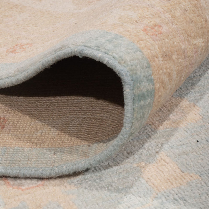 Ziegler Teppich - 302 x 258 cm - hellblau