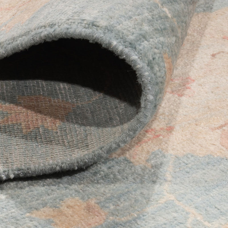 Ziegler Teppich - Modern - 309 x 252 cm - hellblau