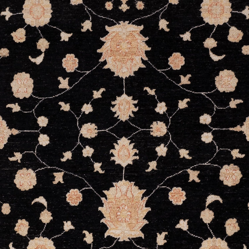 Ziegler Teppich - 303 x 258 cm - schwarz