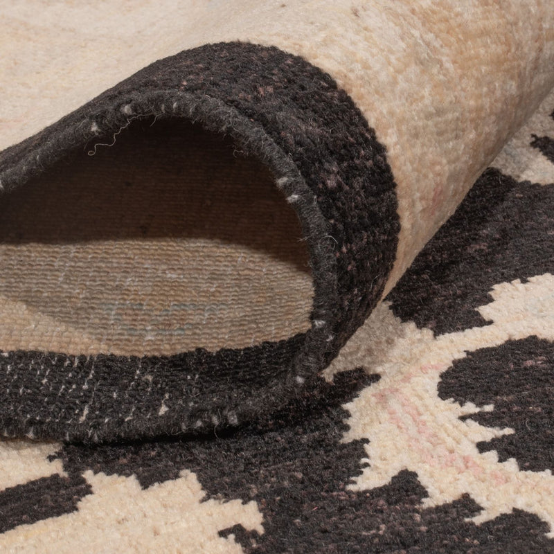 Ziegler Teppich - 298 x 253 cm - schwarz