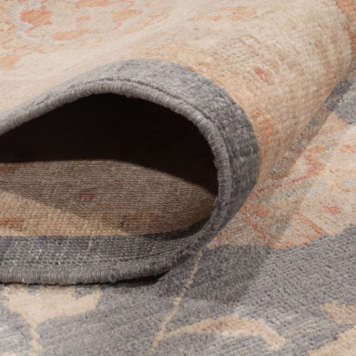 Ziegler Teppich - 298 x 252 cm - blau