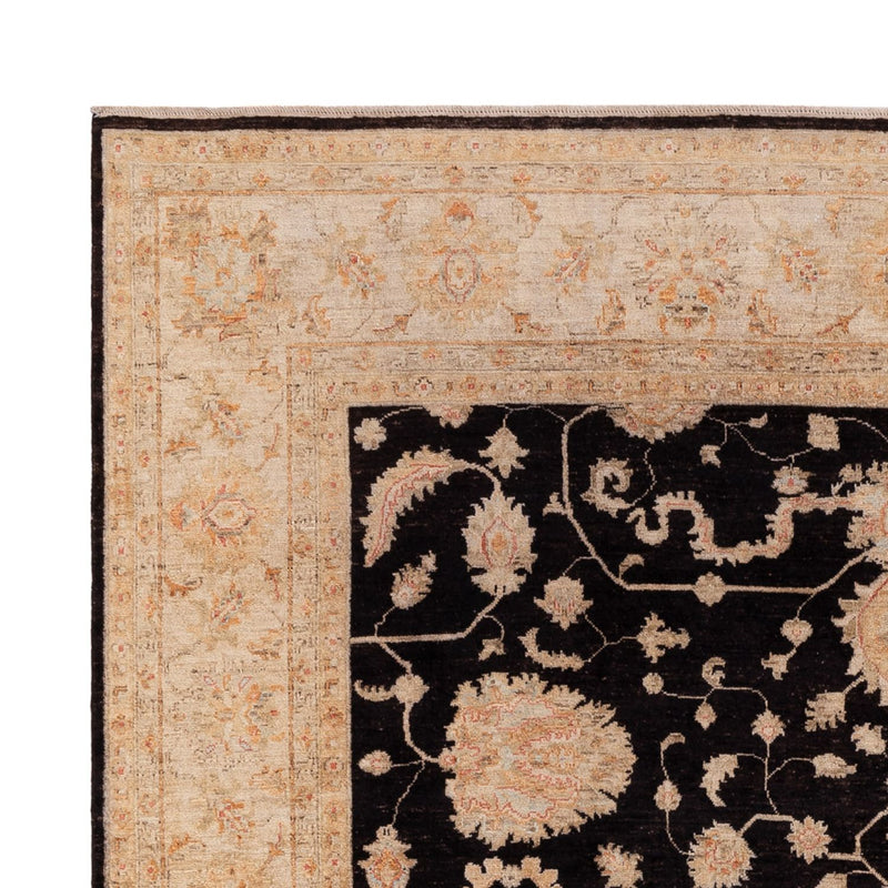 Ziegler Teppich - 295 x 247 cm - schwarz