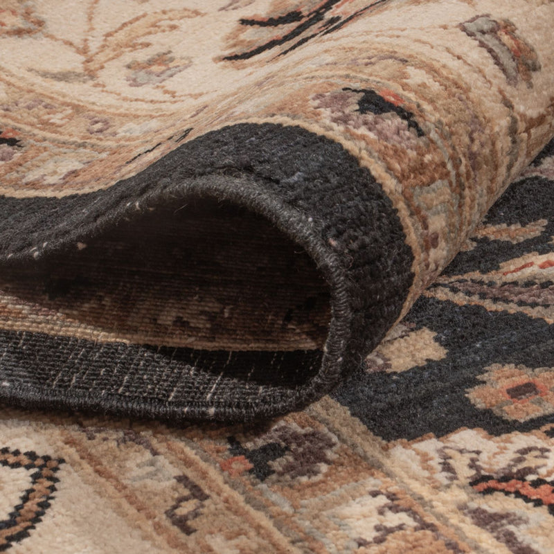 Ziegler Teppich - 299 x 245 cm - schwarz