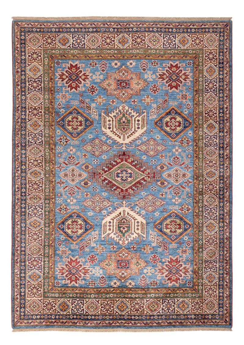 Ziegler Teppich - Kazak - 241 x 173 cm - hellblau