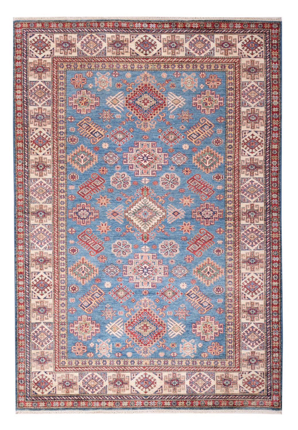 Ziegler Teppich - Kazak - 243 x 170 cm - hellblau