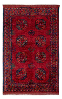 Afghan Teppich - Kunduz - 253 x 166 cm - rot