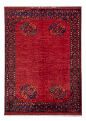 Afghan Teppich - Kunduz - 238 x 176 cm - rot