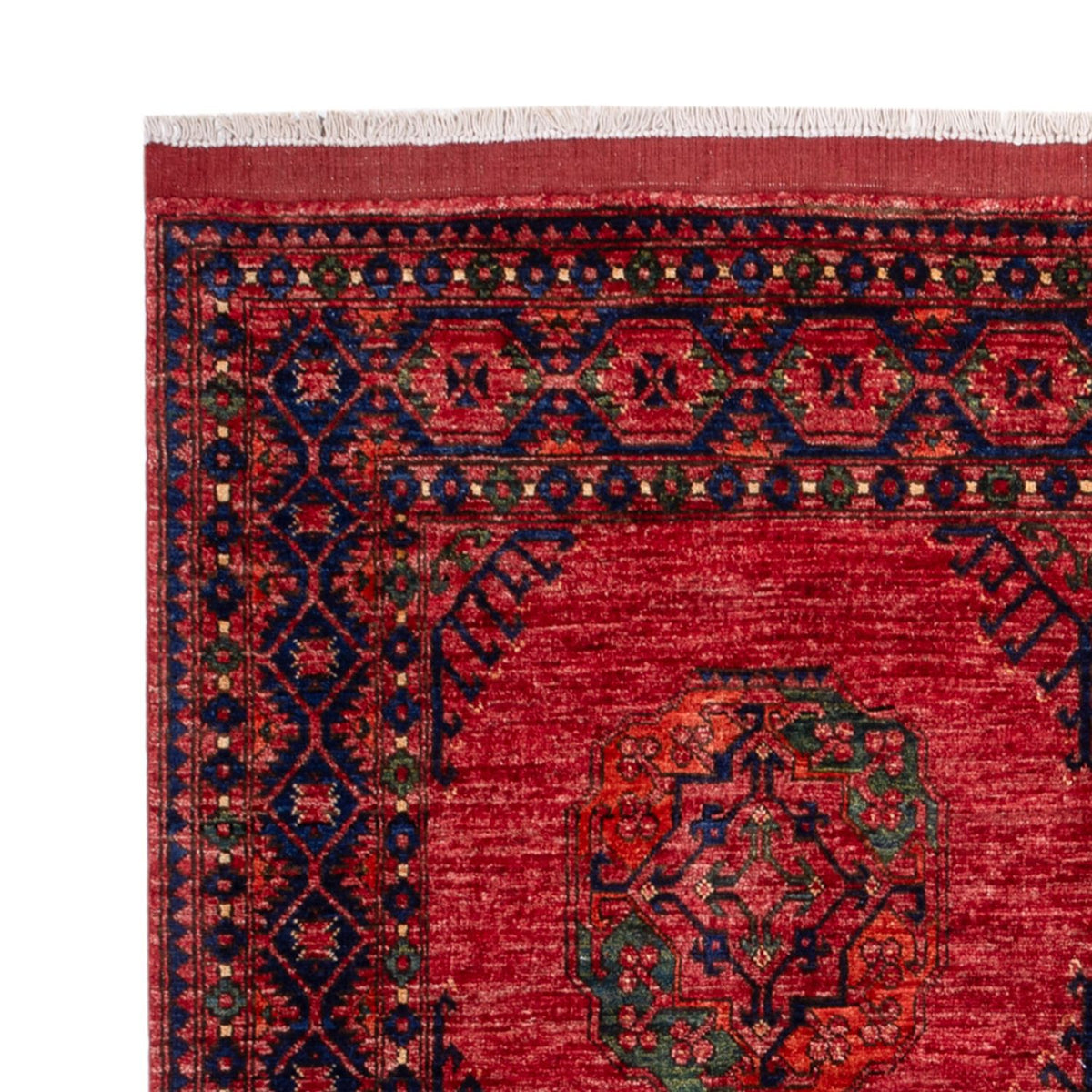 Afghan Teppich - Kunduz - 234 x 172 cm - rot