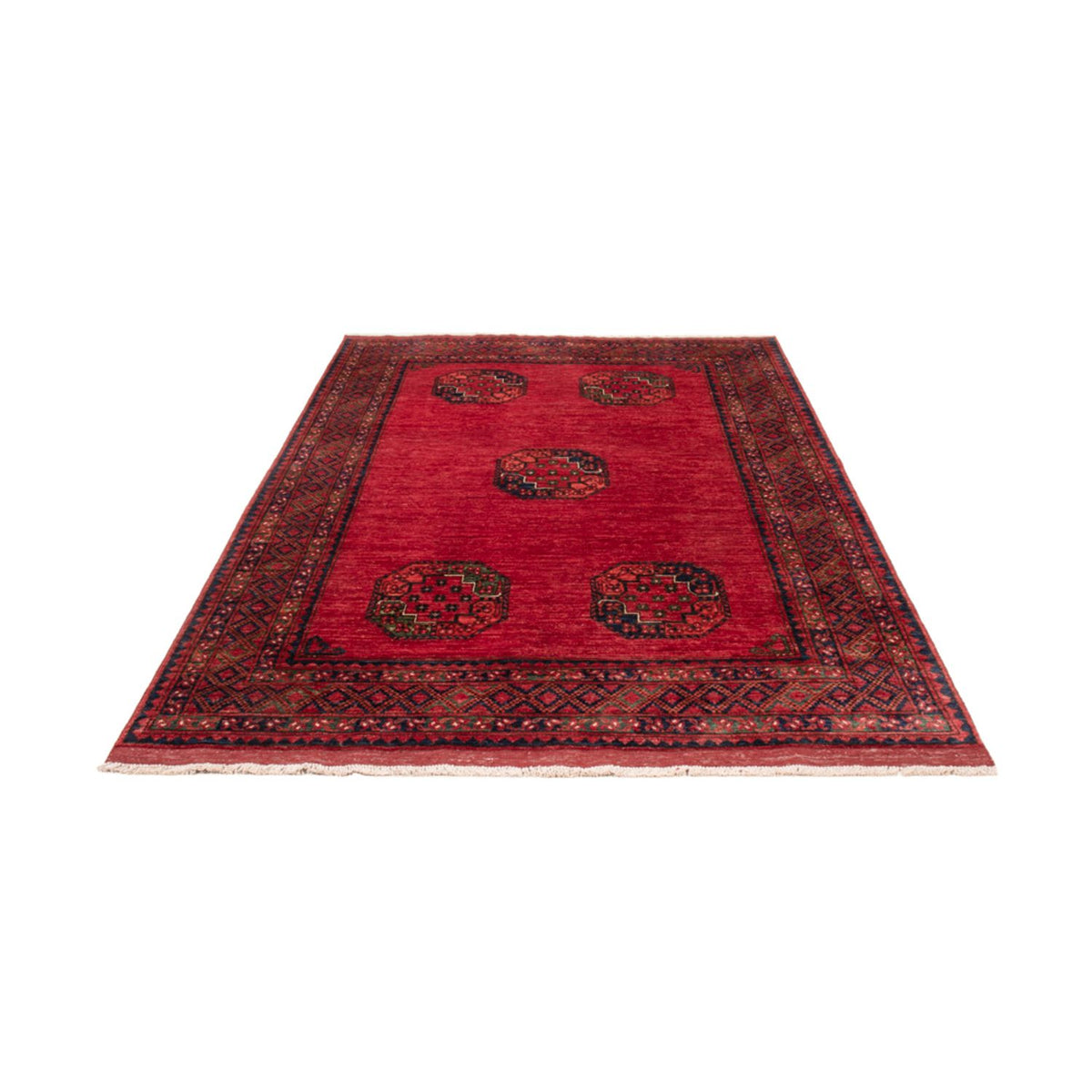 Afghan Teppich - Kunduz - 236 x 172 cm - rot