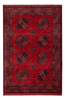 Afghan Teppich - Kunduz - 256 x 176 cm - rot